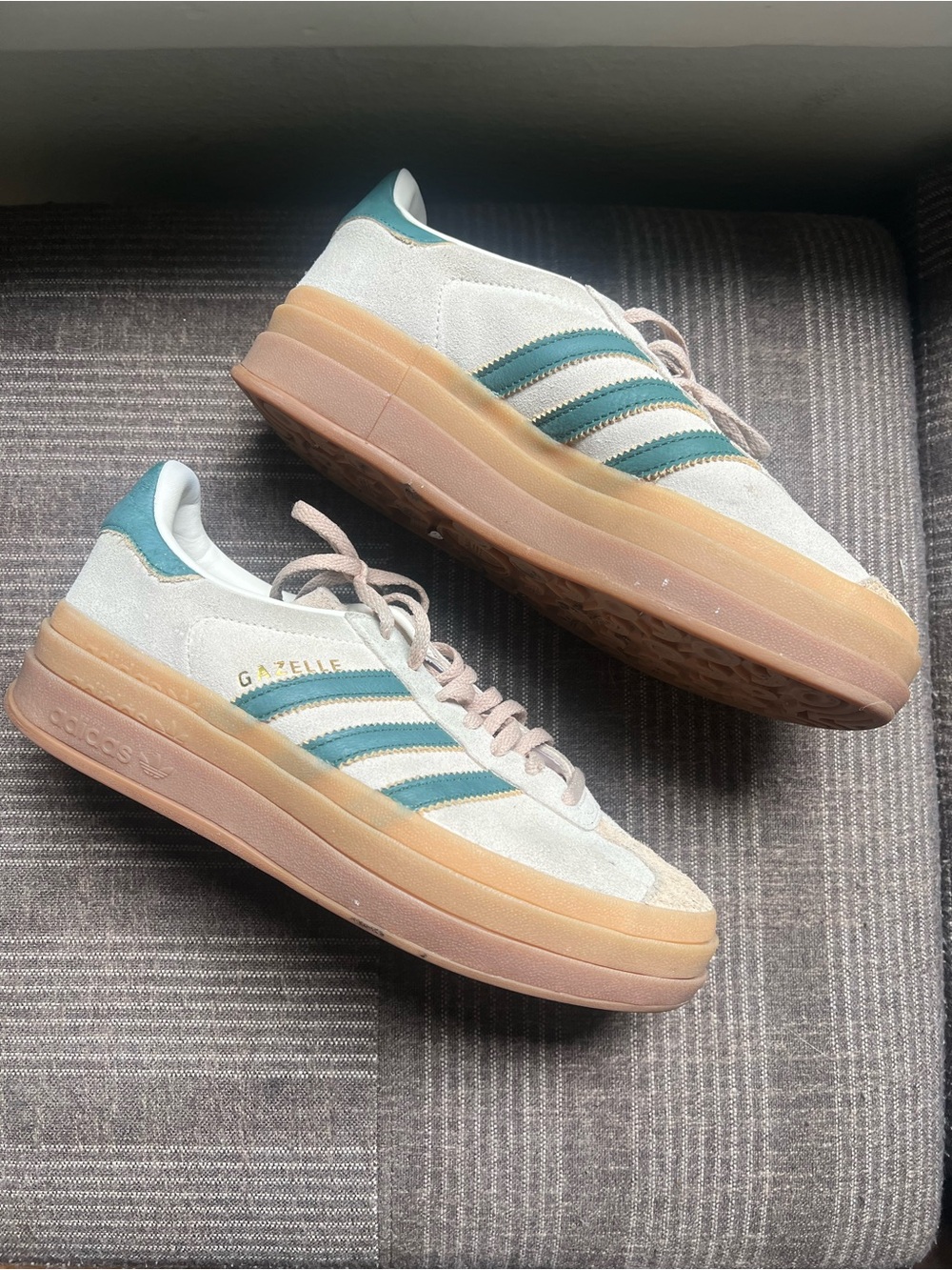 Adidas gazelle bold platform sneaker - 8